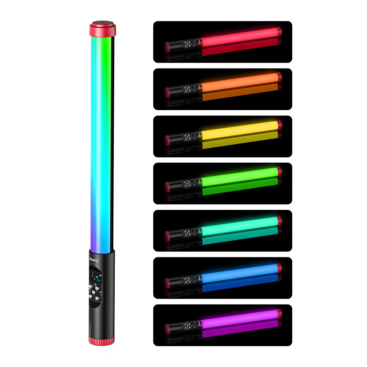 Jmary FM-128RGB OLED Ekran Göstergeli RGB Led Işıklı Su Geçirmez Aydınlatma Çubuğu - 10 Jmary FM-128RGB OLED Ekran Göstergeli RGB Led Işıklı Su Geçirmez Aydınlatma Çubuğu - 10